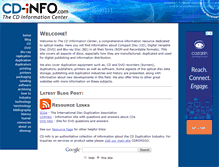 Tablet Screenshot of cd-info.com